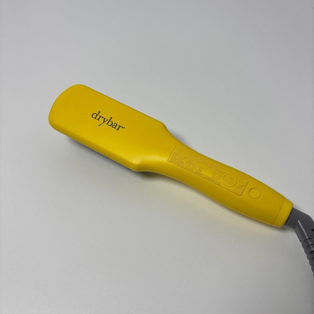 Drybar Baby Brush Crush Mini Heated Hair Straightening Brush Iron Travel Tested - Picture 8 of 8